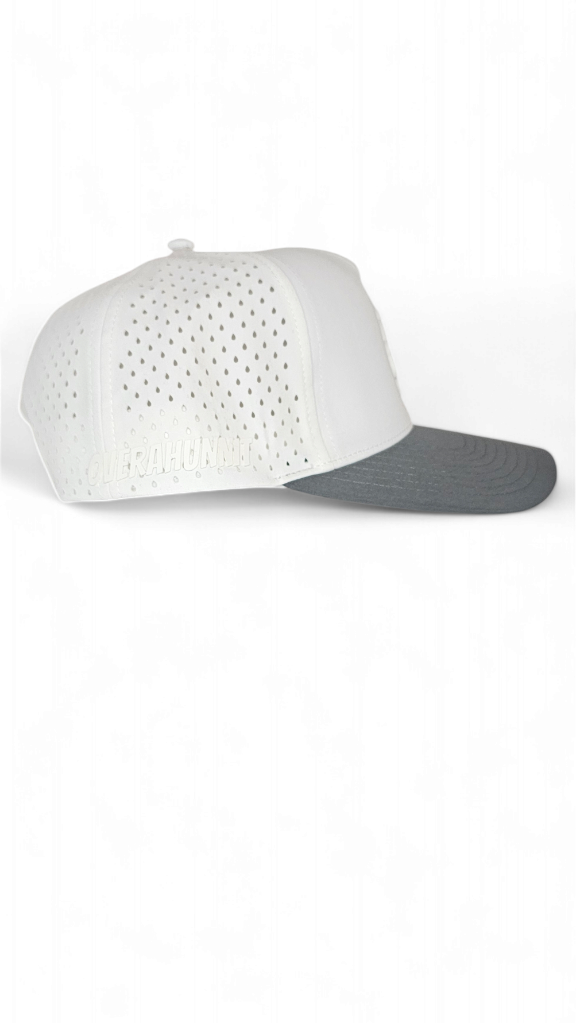 "White&Grey" Snapback Golf Hat